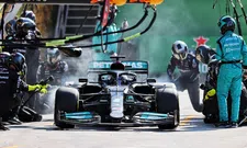 Thumbnail for article: Mercedes unhappy with strategy choices: 'Afraid Verstappen would do this'