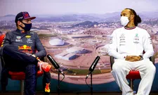 Thumbnail for article: 'Haat' tussen Hamilton en Verstappen: 'Deze titel is té belangrijk'