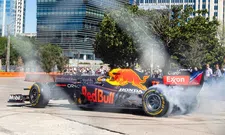 Thumbnail for article: Red Bull warms up for the American GP with demo in Dallas