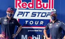 Thumbnail for article: Verstappen en Perez wisselen banden van eigen Red Bull-auto