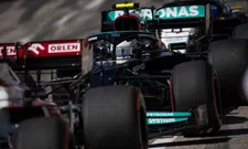 Thumbnail for article: Mercedes steunt Bottas: 'Ook Verstappen had moeite om Hamilton in te halen'