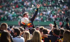 Thumbnail for article: Mooie beelden van uitzinnig Red Bull na overwinning Verstappen