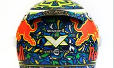 Thumbnail for article: Verstappen unveils special helmet for Brazil GP: 'Artistic homage'.