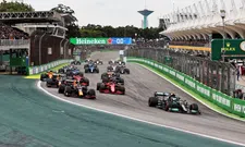 Thumbnail for article: Provisional grid Brazilian GP | Hamilton tenth, Verstappen alongside Bottas