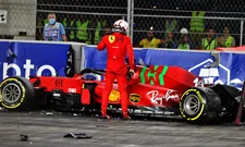 Thumbnail for article: Leclerc loses control and crashes into the wall at high speed