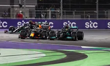 Thumbnail for article: Verstappen en Hamilton samen op de persconferentie GP Abu Dhabi