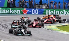 Thumbnail for article: 'Maximaal drie sprintraces in 2022 door Ferrari, Red Bull en Mercedes'