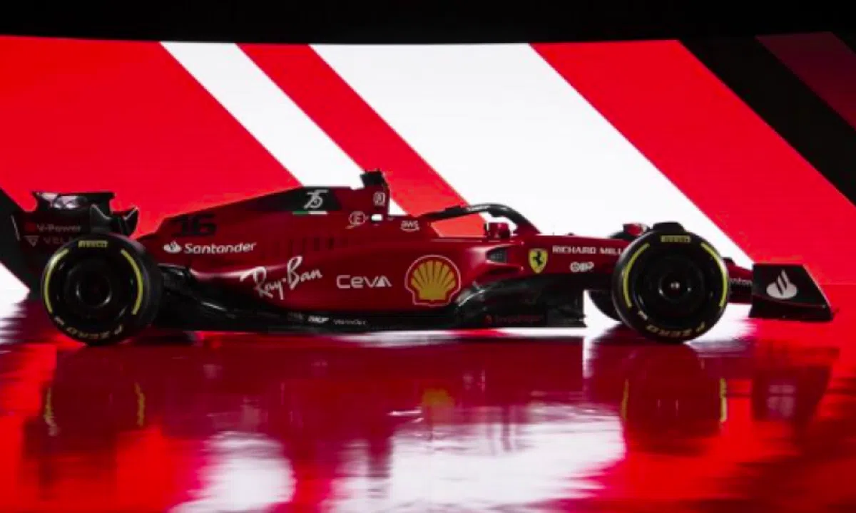 BREAKING  Ferrari present the new F1-75 for the 2022 season