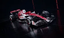 Thumbnail for article: In Pictures | Alfa Romeo's new C42 for the 2022 Formula 1 season