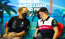 Thumbnail for article: Hamilton positief over samenwerking met Russell: 'Past goed in het team'