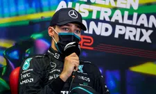 Thumbnail for article: Russell happy with bigger Mercedes: 'Then it was too small'