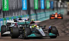 Thumbnail for article: Hamilton keeps worries at Mercedes: 'In theory, the downforce is good'