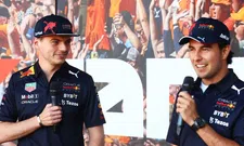 Thumbnail for article: Verstappen and Perez react to their qualification in Barcelona