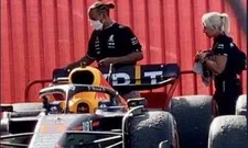 Thumbnail for article: Mercedes ontkent dat Hamilton aan de RB18 zat tijdens Parc Fermé