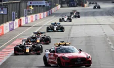 Thumbnail for article: Safety cars almost a guarantee in Baku, 40% chance of red flags