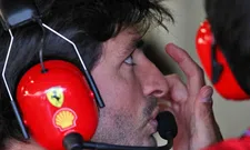 Thumbnail for article: 'Verstappen's DRS causes conversation on pit wall Ferrari'