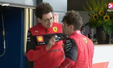 Thumbnail for article: Video | Leclerc sternly addressed by Binotto after the race