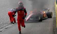 Thumbnail for article: Hartverscheurend moment voor Sainz tijdens Grand Prix van Oostenrijk