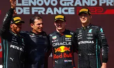 Thumbnail for article: Russell says Verstappen is raising the bar: 'He's doing an exceptional job'