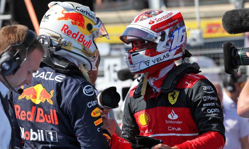 Verstappen sobre la batalla con Leclerc