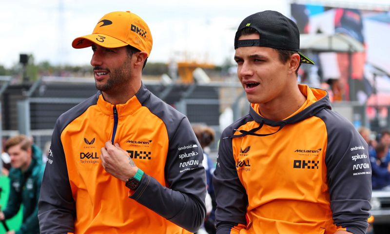 Norris s'en prend à Ricciardo dans un poème à McLaren.