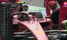 Thumbnail for article: Ferrari vergeet vierde band voor Sainz en hindert Perez in pitstraat