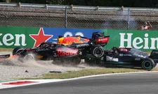 Thumbnail for article: Iconic image of Verstappen on top of Hamilton and Ricciardo's win