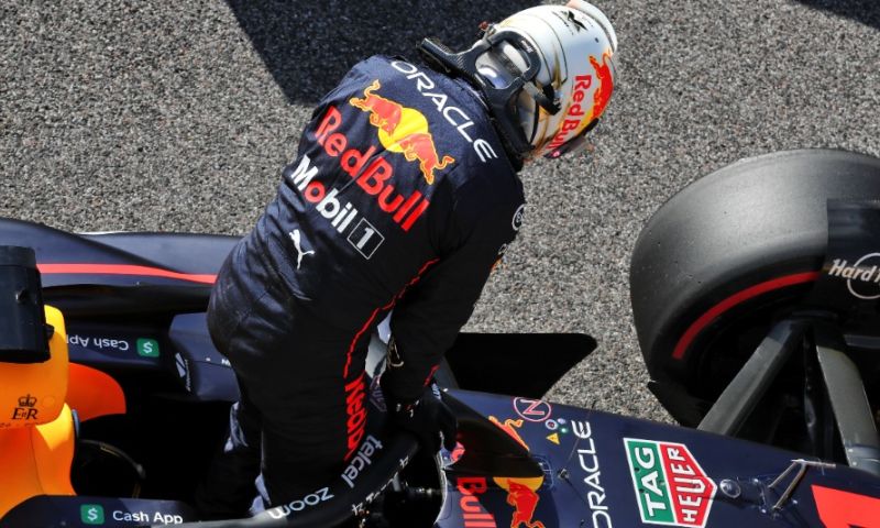 Verstappen n'a pas vu la course redémarrer : "Malheureusement pas de redémarrage"