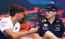 Thumbnail for article: Gasly jokes: 'Will take maybe 15 laps until Verstappen is on P1'