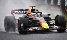 Thumbnail for article: Verstappen drives his Red Bull with one hand on rainy Suzuka