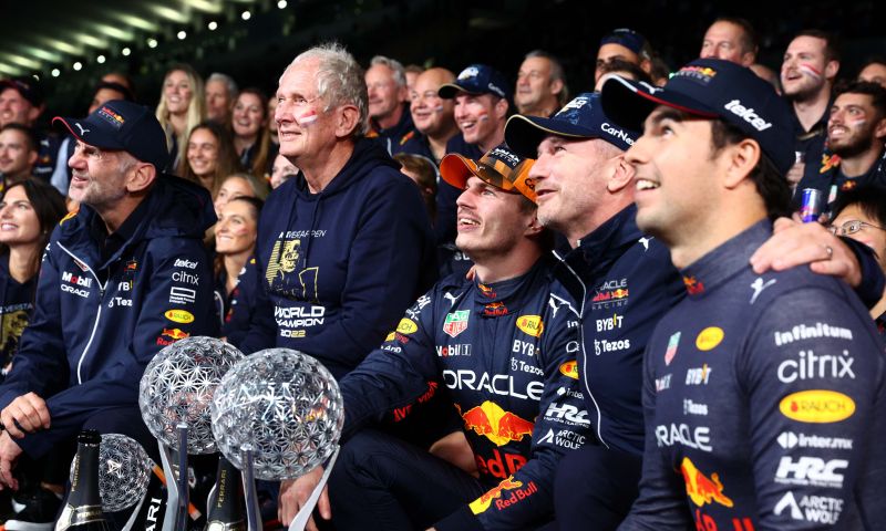 Red Bull Racing réalise le doublé du championnat lors de la saison 2022 de Formule 1