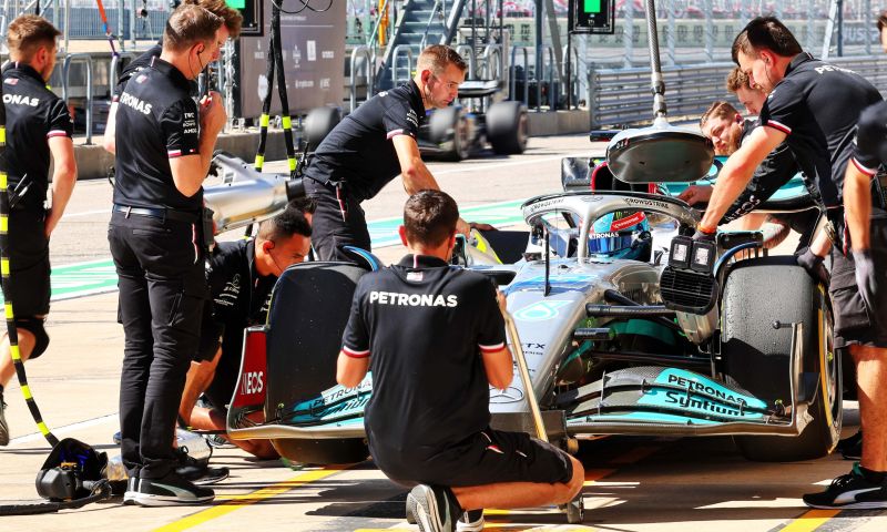 La nouvelle aile avant de Mercedes n'est pas conforme au règlement de la F1.