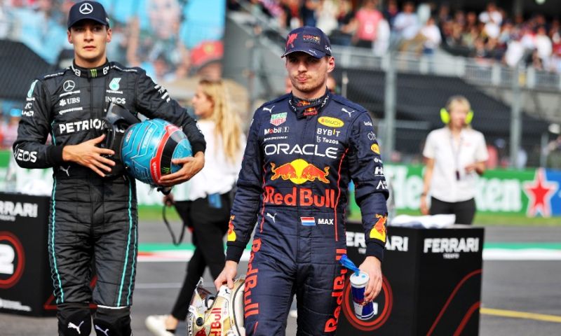 Duelo clasificatorio GP de México | Verstappen supera a Pérez, Russell lo alcanza