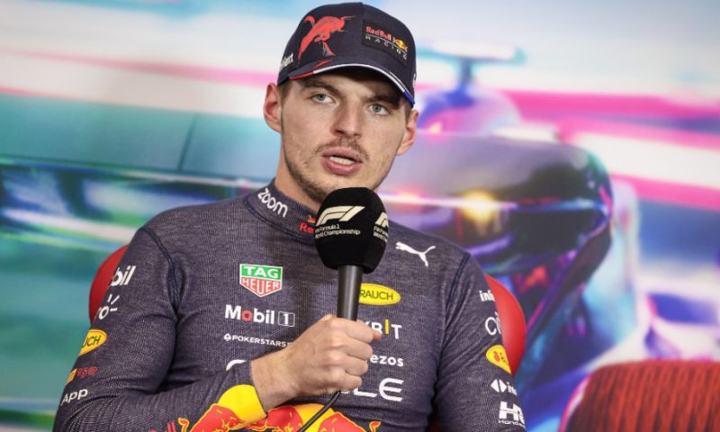 Verstappen vuelve a la rueda de prensa del GP de Brasil