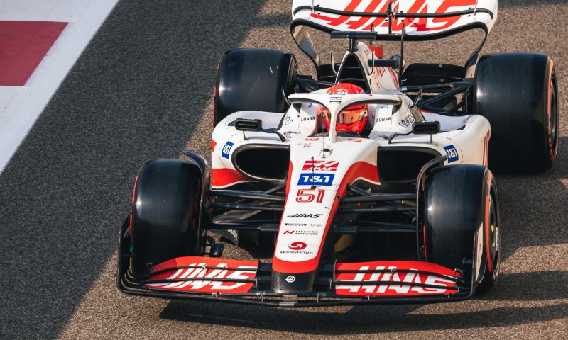 Haas est la première équipe à passer le test du châssis 2023