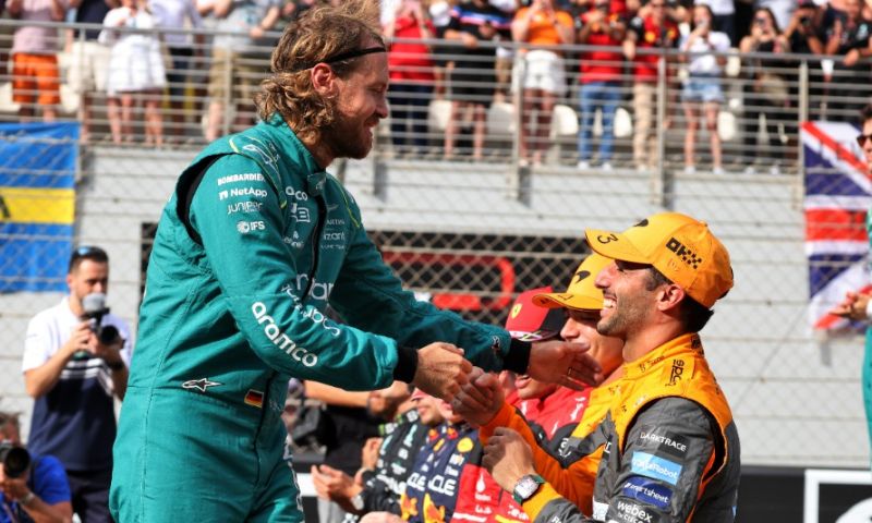 Ricciardo voit en Vettel un véritable ami : " Faire preuve d'attention ".