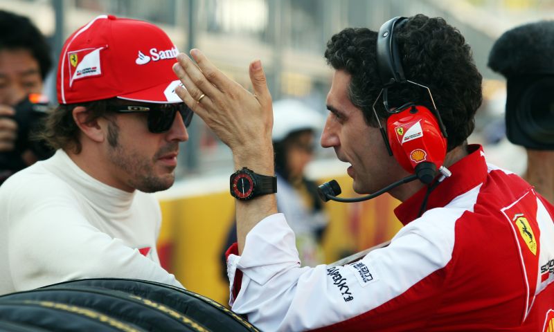 Memories between Andrea Stella and Fernando Alonso