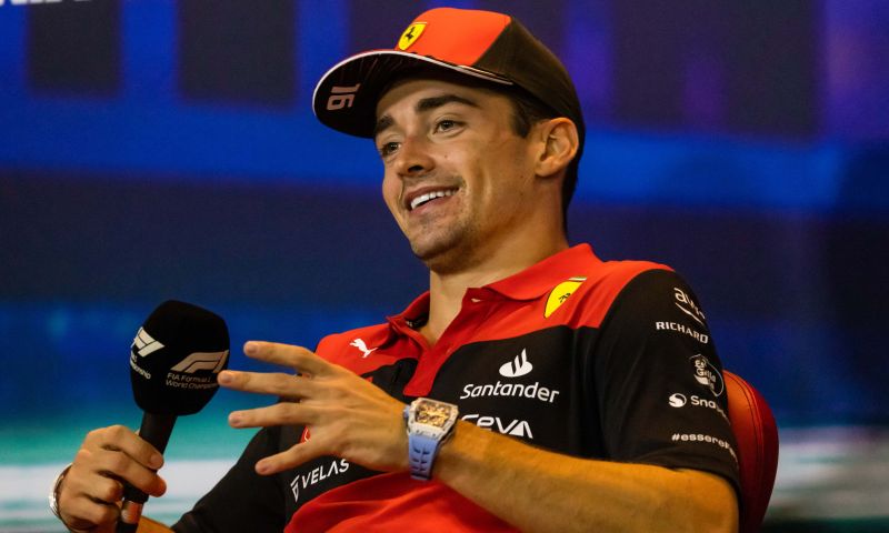 Leclerc tenía en mente otro regalo de Navidad para Verstappen