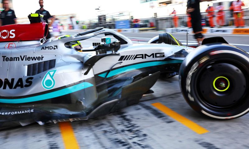 On this day Mercedes launches new 2023 Formula One car