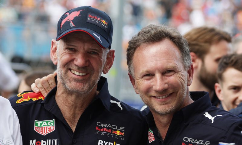 Christian Horner elogia Adrian Newey no podcast da Red Bull