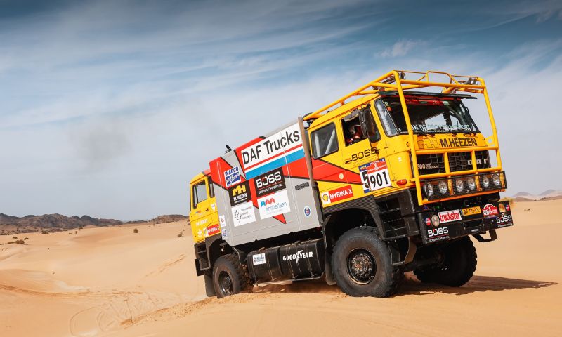 Van Kasteren pakt dagzege in Dakar Rally 2023