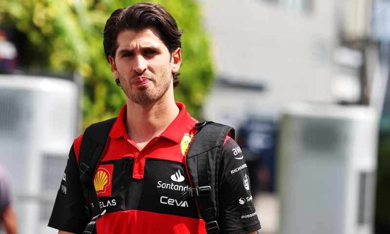 Giovinazzi drives for Ferrari in WEC