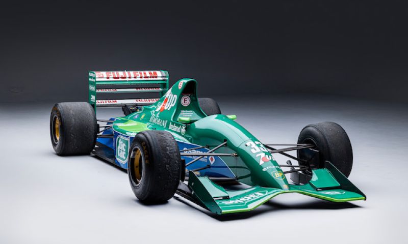 Schumacher's Jordan to be auctioned off