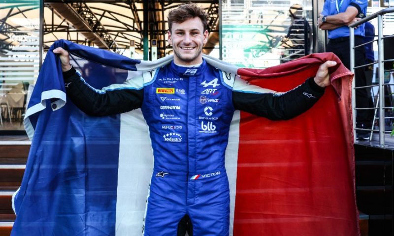 Martins, champion de F3, passe en F2 avec ART