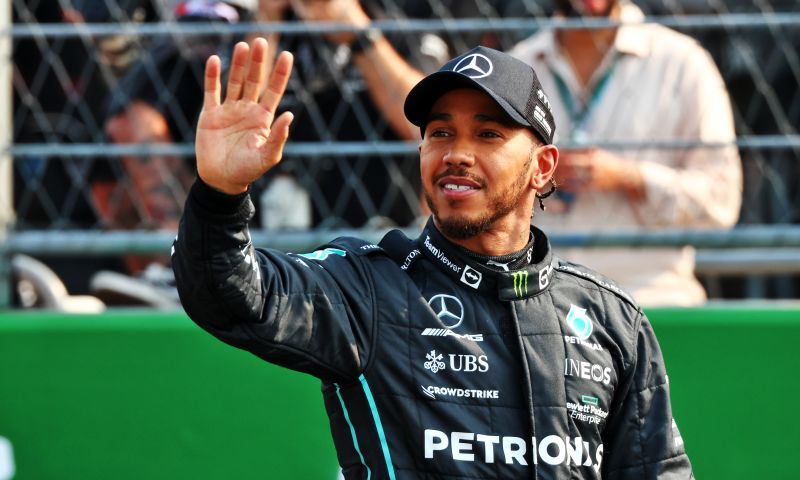 Mercedes posts retrospective of Hamilton