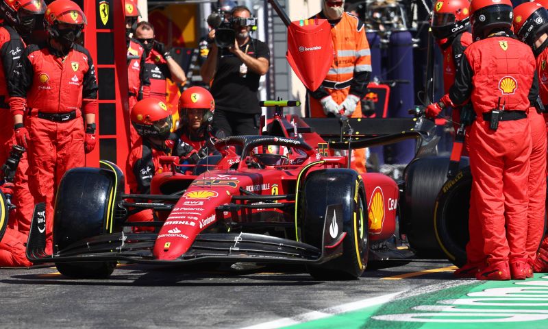 Ferrari pratique les pistolets pour 2023