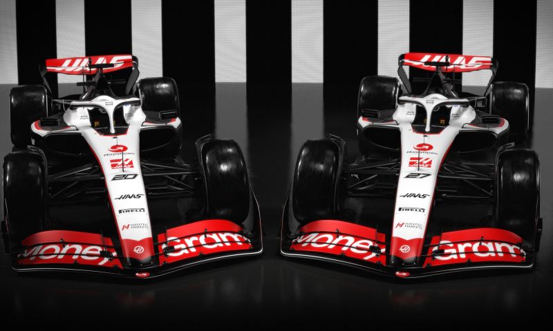 Haas unveils livery for 2023
