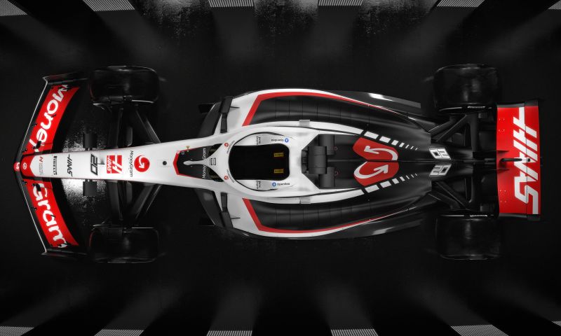 Haas F1 2023 beim Probelauf in Silverstone