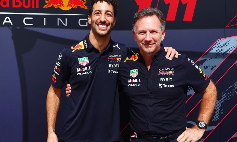 Ricciardo jaloers op Red Bull in 2022