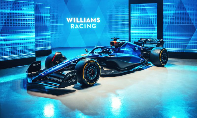 Williams car launch for 2023 in F1